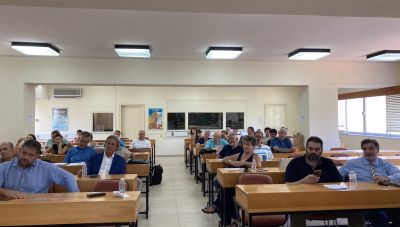 Ενημερωτική Εκδήλωση για τη Βέλτιστη Χρήση Νερού στη Γεωργία και στον Τουρισμό στην Κρήτη