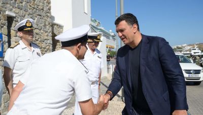 Β. Κικίλιας: «Ολοκληρωμένο master plan για το λιμάνι της Μυκόνου – Σε 15 ημέρες ολοκληρώνεται η εργολαβία στο παλιό λιμάνι»