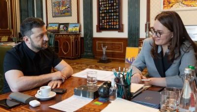 Ο Ζελένσκι πρότεινε για πρωθυπουργό της Ουκρανίας την αντιπρόεδρο της κυβέρνησης Γιούλια Σβιριντένκο