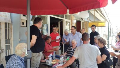Ηχηρό όχι από κλιμάκιο του ΚΚΕ Ηρακλείου, για δημιουργία δομής μεταναστών στο στρατόπεδο «Ζωγραφάκη-Πλευράκη»