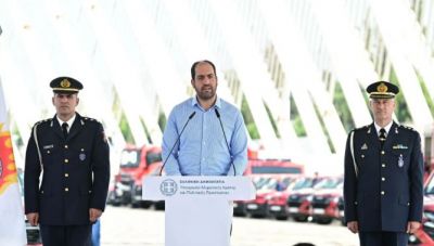Γ. Κεφαλογιάννης: Με την ολοκλήρωση του ΑΙΓΙΣ το Πυροσβεστικό Σώμα θα διαθέτει 1.400 νέα οχήματα