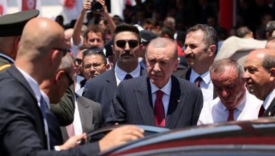 Προκλητικός Ερντογάν από τα Κατεχόμενα: Χαρακτήρισε «ειρηνευτική επιχείρηση» την τουρκική εισβολή στην Κύπρο