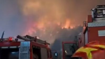 Πύρινη λαίλαπα στην Κορινθία: Ζημιές σε σπίτια - Δύο προσαγωγές για εμπρησμό
