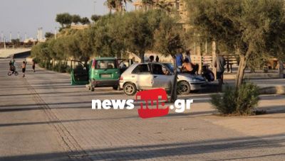 Ηράκλειο: Με τα αυτοκίνητα μέσα στον Καράβολα, καταπατώντας το χώρο που προορίζεται για πεζούς και ποδηλάτες