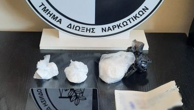 Συνελήφθη 41χρονος στο Ηράκλειο με ποσότητες κοκαΐνης στην κατοχή του