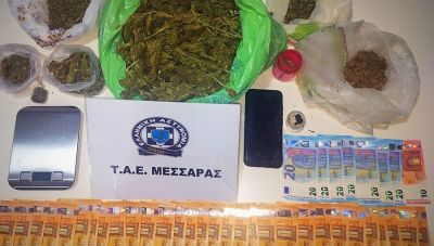 Μεσαρά: Στη φάκα της ΕΛΑΣ 50χρονος με πάνω από 650 γρ. κάνναβης