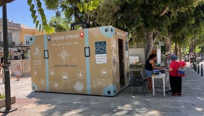 Η «Βαλίτσα» του Δήμου Χανίων ο  Σταθμός Φύλαξης Αποσκευών & Info Point 1866 επαναλειτουργεί στο κέντρο της πόλης