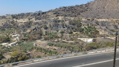 Ιεράπετρα: Ισχυρή δύναμη της Πυροσβεστικής παραμένει στην περιοχή-Μικρές αναζωπυρώσεις ανά διαστήματα (Φωτο & Βίντεο)