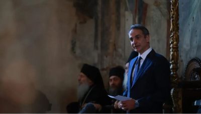 Μητσοτάκης: 100 εκατομμύρια ευρώ από το ΕΣΠΑ για την οικονομική ενίσχυση του Αγίου Όρους