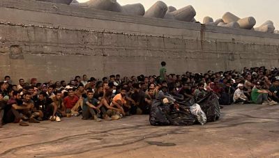 Ρεθύμνο-Εικόνες ντροπής: Στιβαγμένοι έξω στο λιμάνι διανυκτέρευσαν οι μετανάστες-Το Υπουργείο σφυρίζει αδιάφορα