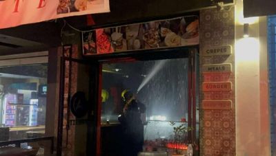 Καλαμάτα: Αναστάτωση από φωτιά σε κατάστημα εστίασης στο κέντρο της πόλης