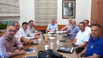Η διοίκηση του ερασιτέχνη ΟΦΗ συναντήθηκε με τον Περιφερειάρχη Κρήτης