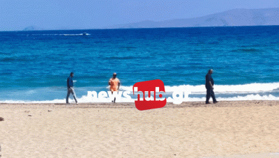 Αποκλειστικό: Συναγερμός σε παραλία του Δ. Χερσονήσου μετά τη διαρροή άγνωστου υγρού στη θάλασσα (Φωτο + Βίντεο)