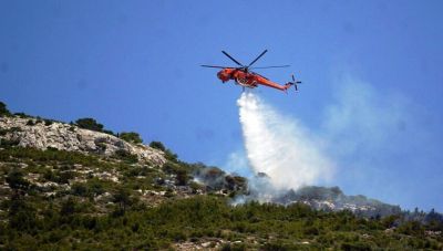 Φθιώτιδα: Πυρκαγιά καίει χαμηλή βλάστηση – Επιχειρούν εναέριες και επίγειες δυνάμεις