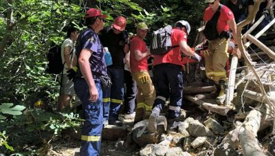 Κρήτη: Επιχείρηση για εναν 44χρονο Ιταλό τουρίστα που τραυματίστηκε στο φαράγγι του Ρίχτη