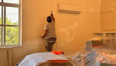 Μαλεβίζι: Σε εξέλιξη εργασίες συντήρησης του Δημοτικού Σχολείου Μαράθου