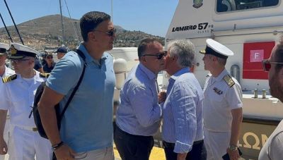 Β. Κικίλιας από Λέρο: «Αναβαθμίζουμε τις λιμενικές υποδομές- Προχωράμε στην ανάπτυξη μονάδων αφαλάτωσης»