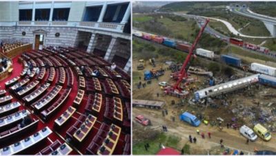 Κατατέθηκε η πρόταση Καρυστιανού για προανακριτική – Π. Μαρινάκης: «Χυδαία εκμετάλλευση της εθνικής τραγωδίας»