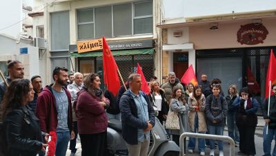 Με κατάθεση στεφάνων τιμήθηκε η Εργατική Πρωτομαγιά από την ΚΟ Ηρακλείου του ΚΚΕ