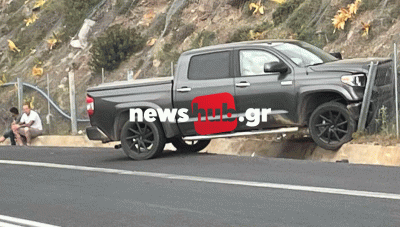 Κρήτη: Δεύτερο τροχαίο μετά τη σύγκρουση δύο οχημάτων, που ευτυχώς ήταν μόνο υλικών ζημιών (Φωτο)