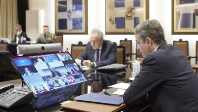 Ο Μητσοτάκης επανέλαβε τη στήριξη της Ελλάδας προς την Ουκρανία