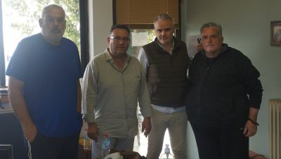 Περιοδεία κλιμακίου του ΚΚΕ στη Μάντρα Καθαριότητας του Δήμου Ηρακλείου