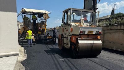 Συνεχίζονται οι ασφαλτοστρώσεις στη 3η Δημοτική Κοινότητα Ηρακλείου