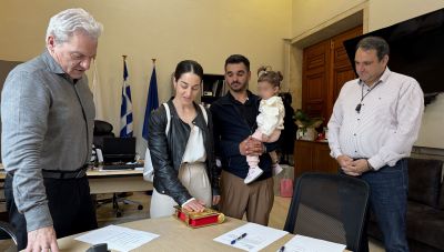 Ορκωμοσία νέας μόνιμης υπαλλήλου στο Δήμο Ηρακλείου