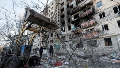 Κίεβο: Τουλάχιστον 14 τραυματίες από «μαζικό» ρωσικό βομβαρδισμό