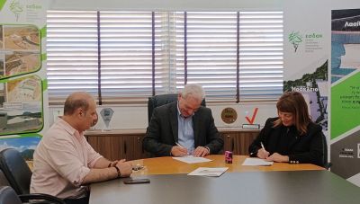 Υπογραφή σύμβασης για την λειτουργία του ΧΥΤΑ Σητείας