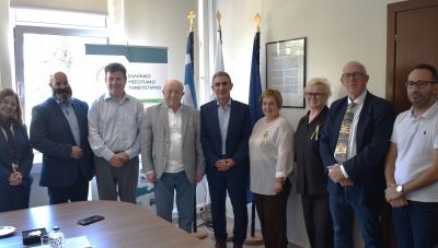 Στο ΕΛΜΕΠΑ ο πρύτανης του Poltava University of Economics and Trade της Ουκρανίας