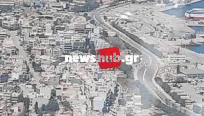 Ηράκλειο: Η πόλη από ψηλά πριν και μετά την επέλαση της αφρικανικής σκόνης (Φωτο)