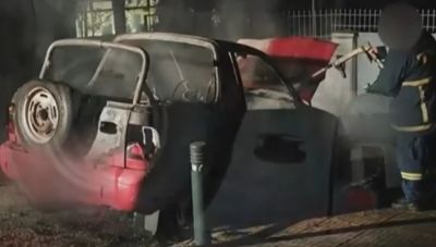 Θρίλερ στο Παγκράτι: Νεκρός άνδρας μετά από φωτιά σε τζιπ – Βρέθηκε στη θέση του συνοδηγού