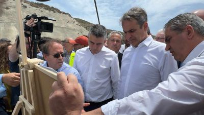 Μητσοτάκης από Πλακιώτισσα: Ολοκληρώθηκε το φράγμα που θα δώσει λύση στο πρόβλημα του νερού (Βίντεο)