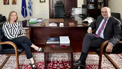 Στην Αποκεντρωμένη Διοίκηση Κρήτης, ο Αντιπρόεδρος Κωστής Χατζηδάκης