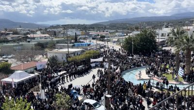 To δικό της μήνυμα για τα Τέμπη έστειλε η Σητεία