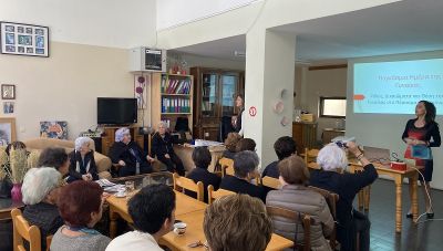 Ομιλίες στα ΚΑΠΗ Αγίου Νικολάου - Νεάπολης για την παγκόσμια Ημέρα της Γυναίκας