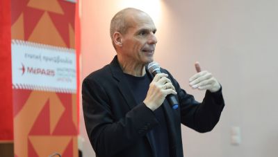 Γ. Βαρουφάκης από το Ηράκλειο: «Οι πολίτες έγιναν Λαός-H ελπίδα να αποκτήσει πολιτική έκφραση»