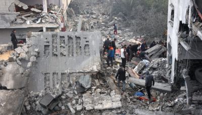 Την αναστολή της εισόδου ανθρωπιστικής βοήθειας στη Γάζα ανακοίνωσε το γραφείο του Νετανιάχου