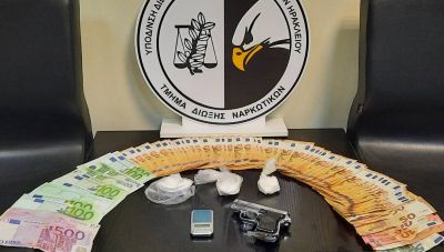 Ηράκλειο: Στα χέρια της Αστυνομίας για διακίνηση ποσότητας κοκαϊνης - Πλούσια τα ευρήματα