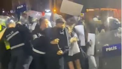 Διαδήλωση με μικροεπεισόδια και στην κατεχόμενη Αμμόχωστο για τον Ιμάμογλου