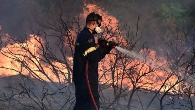 Συναγερμός στην πυροσβεστική λόγω φωτιάς κοντά στην περιοχή του Παγκρήτιου Σταδίου - Απανωτά συμβάντα με τους ανέμους να αποτελούν 