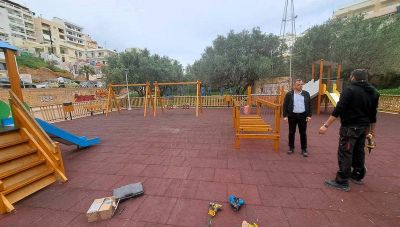 Άγιος Νικόλαος: Σε πρώτο πλάνο η ασφάλεια στις παιδικές χαρές - Ξεκίνησαν οι παρεμβάσεις