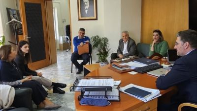 Ο Δήμαρχος Μαλεβιζίου συναντήθηκε με εκπροσώπους του Διεθνούς Οργανισμού Μετανάστευσης 