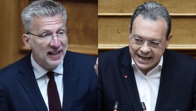 Κόντρα Σκέρτσου-Φάμελλου στη Βουλή: «Έχετε το θράσος και κουνάτε το δάχτυλο…»