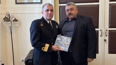 Εθιμοτυπική επίσκεψη στον Αντιπεριφερειάρχη Χανίων από το νέο Διοικητή του Ναυστάθμου Κρήτης