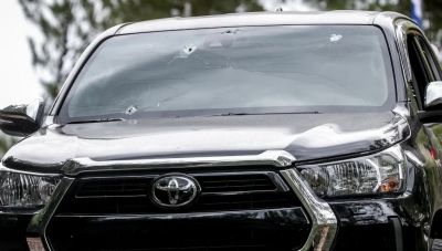 Βορίζια: Διάτρητο από σφαίρες το αυτοκίνητο του 39χρονου - 