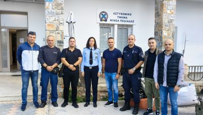 Ελλείψεις προσωπικού και γερασμένα οχήματα βρήκε η Ένωση Αστυνομικών Υπαλλήλων στο ΑΤ Μινώα Πεδιάδας