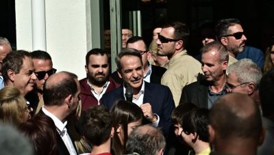 Κ. Μητσοτάκης από Ελευσίνα: Έρχονται αυξήσεις μισθών και μείωση φορολογίας