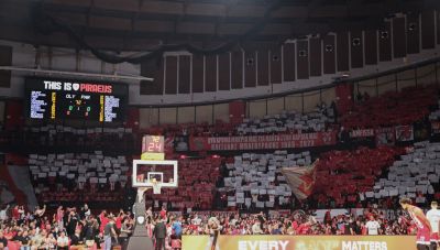 Euroleague: Πρόστιμο στον Ολυμπιακό για τη συμπεριφορά των οπαδών του στο παιχνίδι με την Παρτίζαν